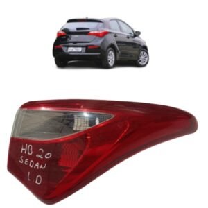 Lanterna Direita Hb20 Sedan 2016 Com Detalhe Direito/passageiro