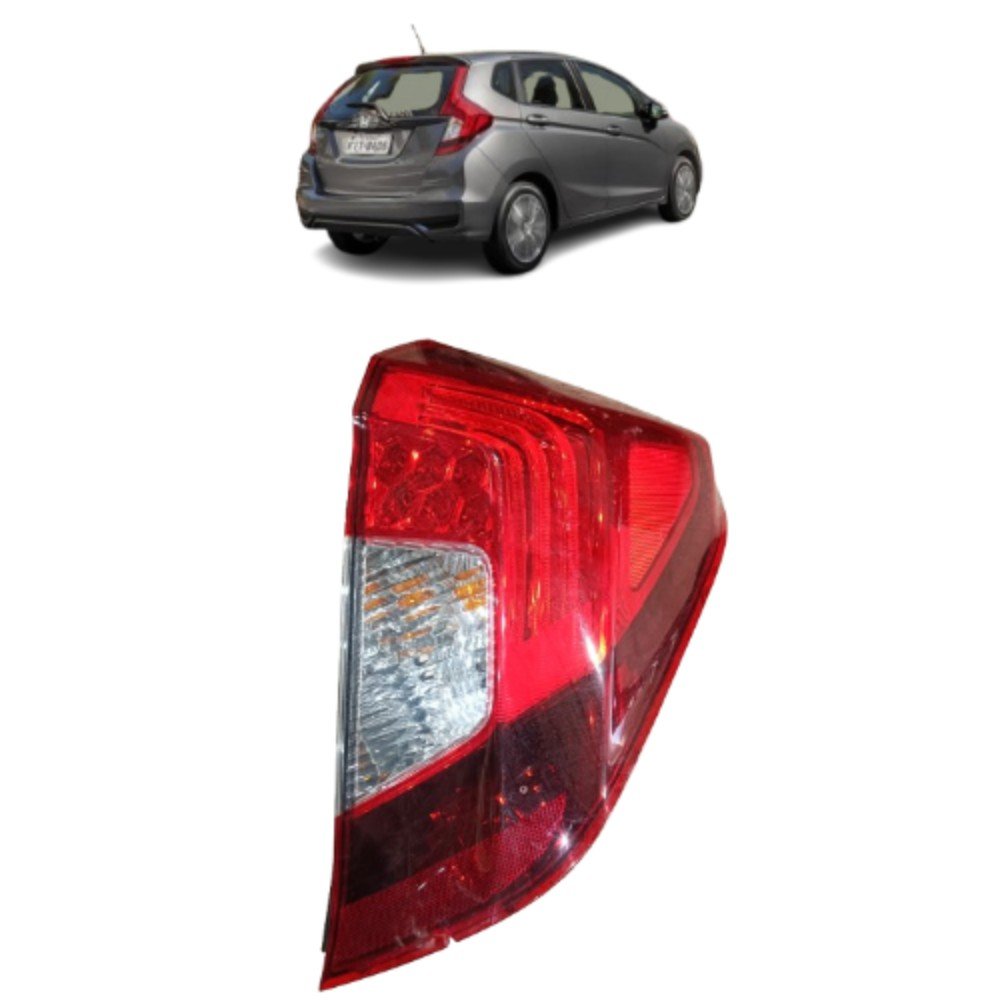Lanterna Direita Honda Fit 2020 Com Detalhe Direito/passageiro