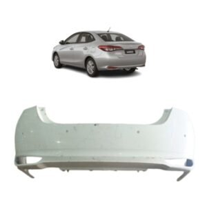 Para-choque Traseiro Yaris Sedan 2018 Com Detalhe