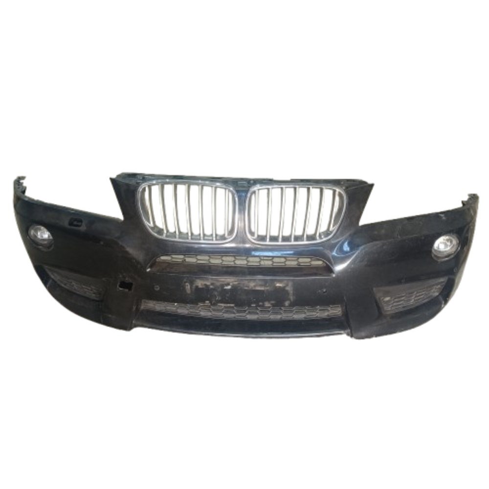 Para-choque Dianteiro Bmw X3 2014 Com Farol Milha Recuperado - Imagem 2