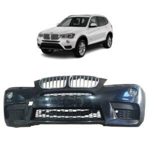 Para-choque Dianteiro Bmw X3 2014 Com Farol Milha Recuperado