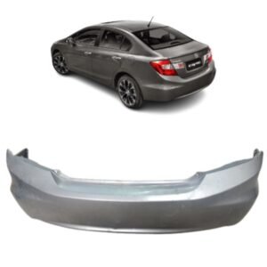 Para-choque Traseiro Honda Civic 2016 Com Detalhe