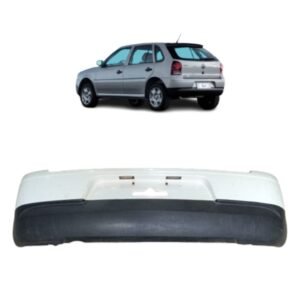 Para-choque Traseiro Gol G4 2010 Com Detalhe