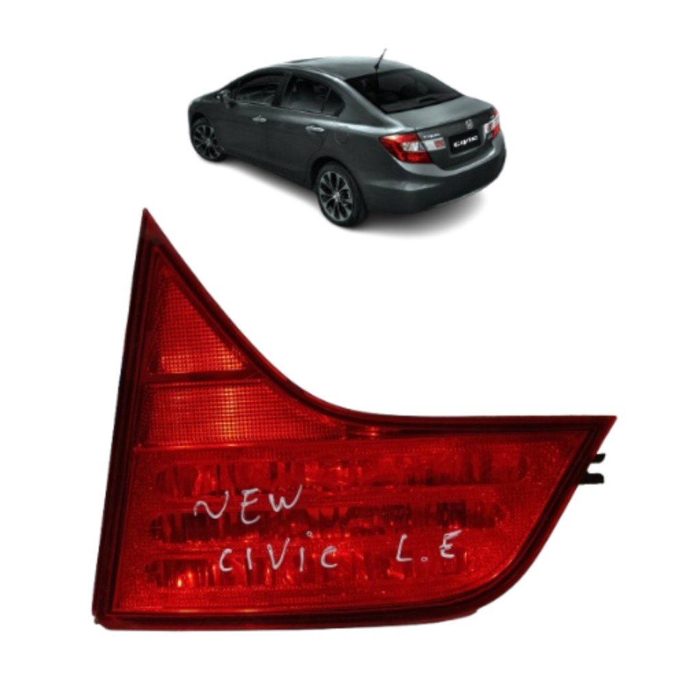Lanterna Tampa New Civic 2010 Com Detalhe Esquerdo/motorista