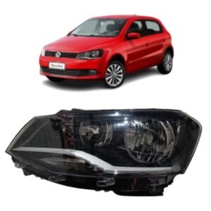 Farol Esquerdo Gol G6 Foco Duplo Friso Cromado