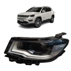 Farol Esquerdo Jeep Compass 2017-21