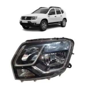 Farol Esquerdo Duster 2018 C/ Detalhe
