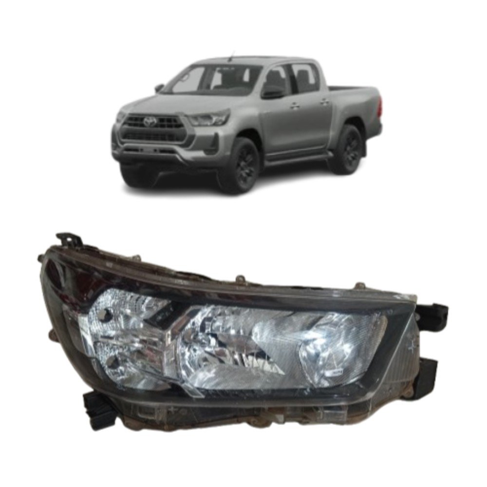 Farol Direito Hilux Sr 2021 Com Detalhe