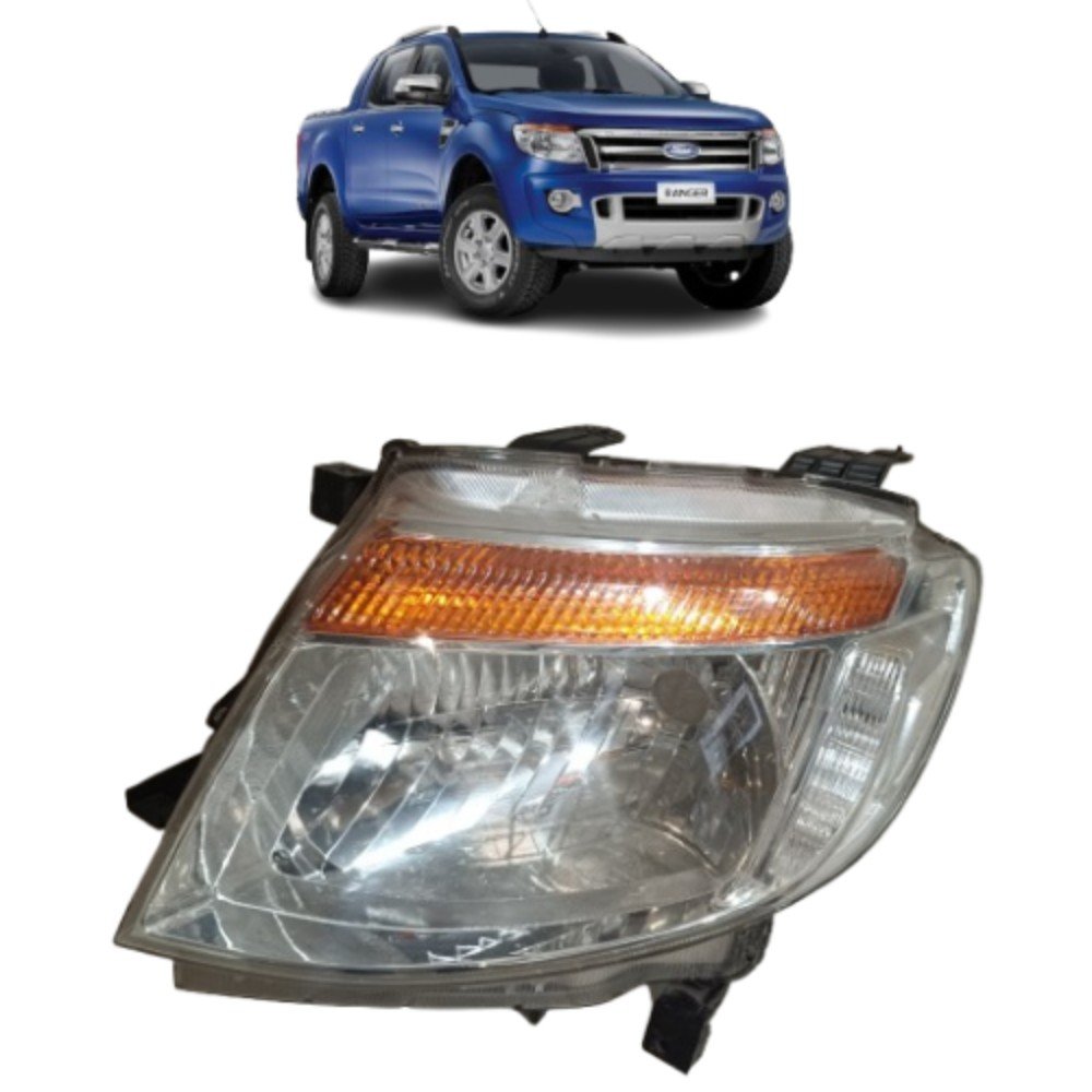 Farol Esquerdo Ford Ranger 2016
