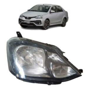 Farol Direito Etios Máscara Negra 2017