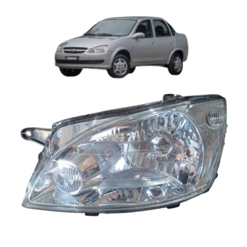 Farol Esquerdo Corsa Classic 2016