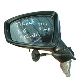 Retrovisor Esquerdo Tiguan 2021 R-line Com Detalhe